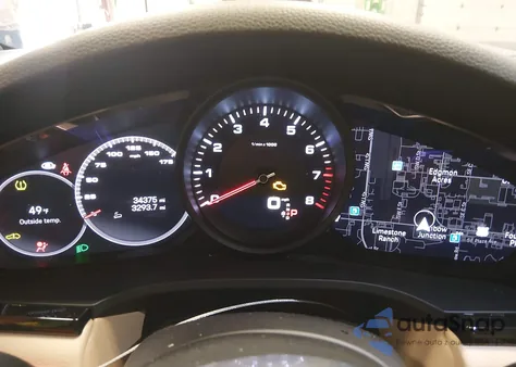 2022 Porsche Cayenne Platinum Edition z USA, uszkodzony, nr VIN WP1AA2AY2NDA06446